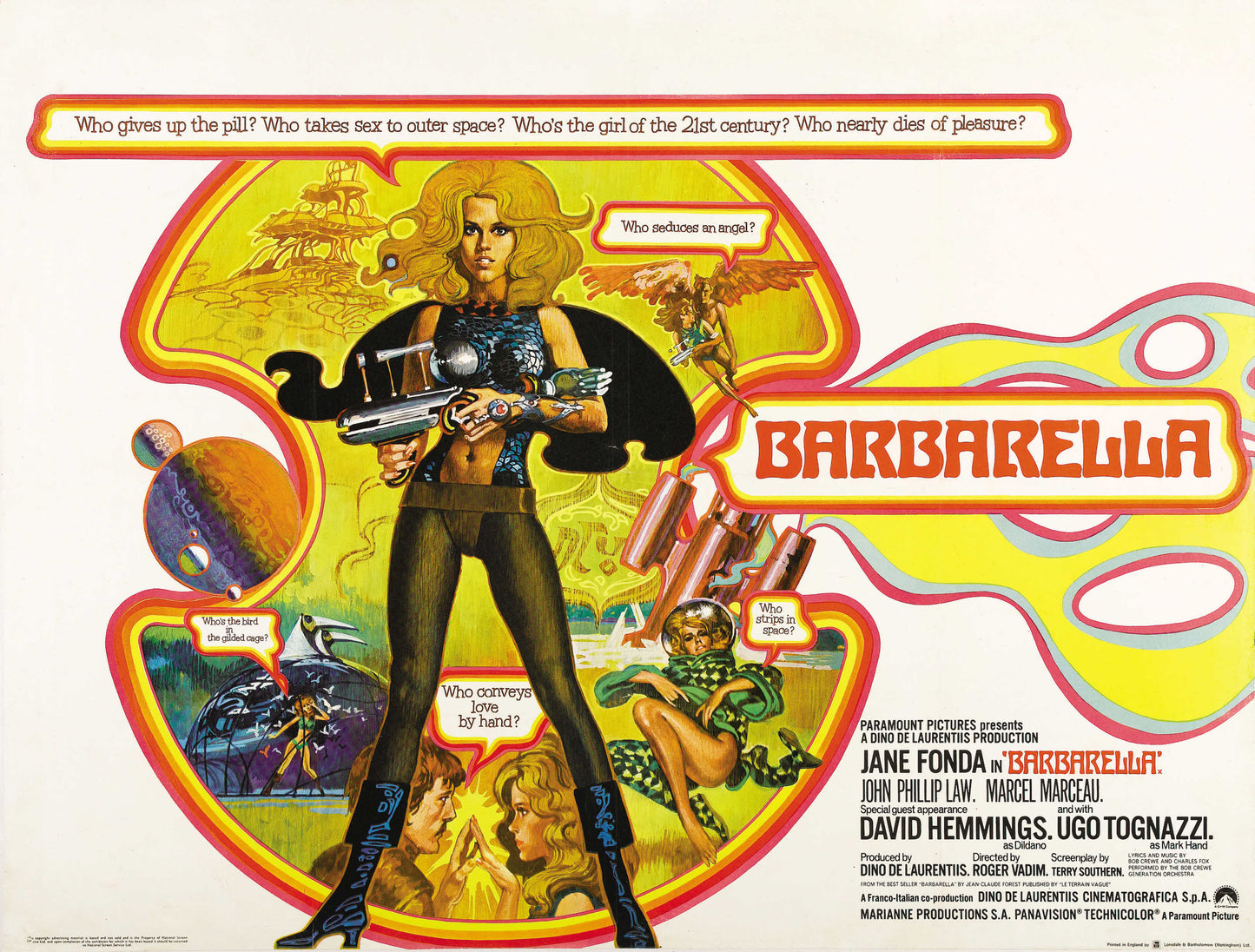 Barbarella 09 Movie Magnet