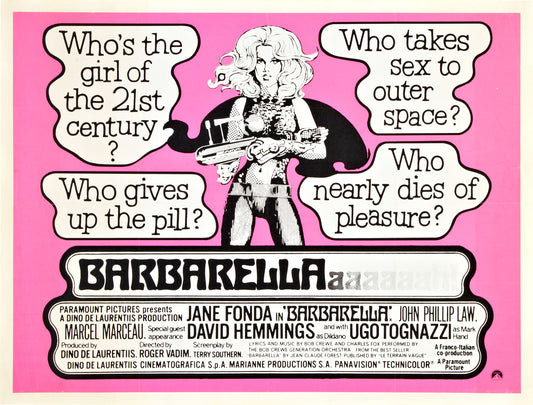 Barbarella 10 Movie Magnet