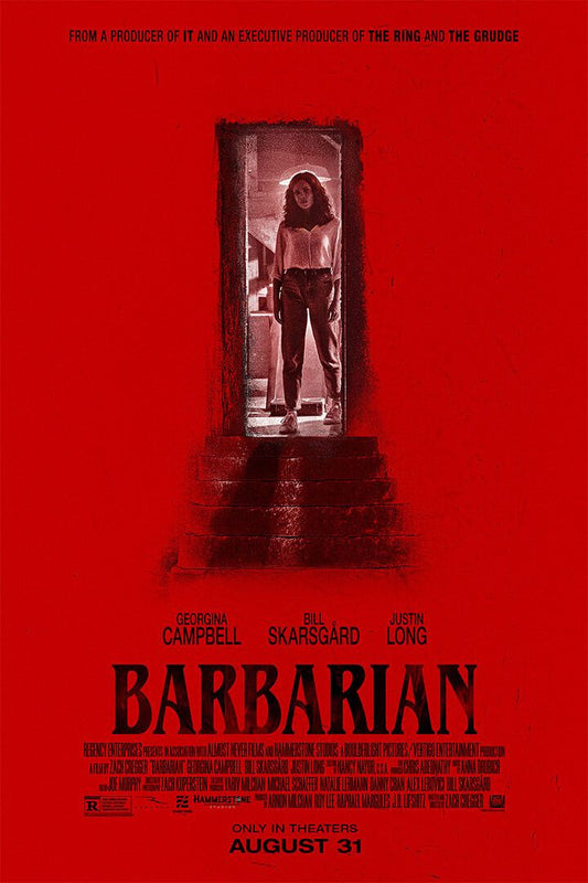 Barbarian Horror Movie Cregger Skarsgard Campbell Long 2022 Jigsaw Puzzle