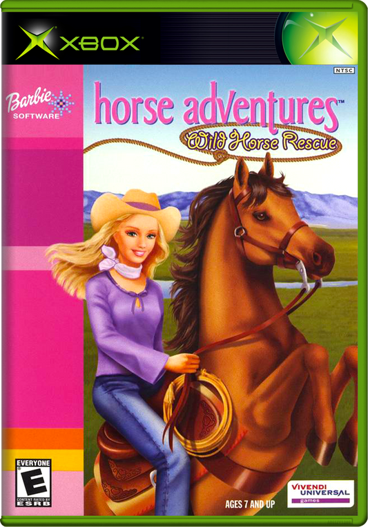 Barbie Horse Adventures Wild Horse Rescue Xbox Print Poster