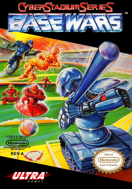 Base Wars Cyber Stadium Series (Usa) Nes Print Poster