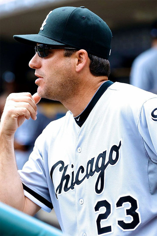 Basebal Robin Ventura Chicago Jigsaw Puzzle