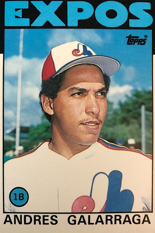 Baseball Andres Galarraga Expos Vintage Jigsaw Puzzle