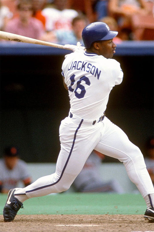 Baseball Bo Jackson Kc Atlethe Sport Jigsaw Puzzle