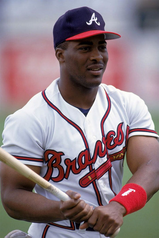 Baseball Ron Gant Athlete Atlanta Jigsaw Puzzle
