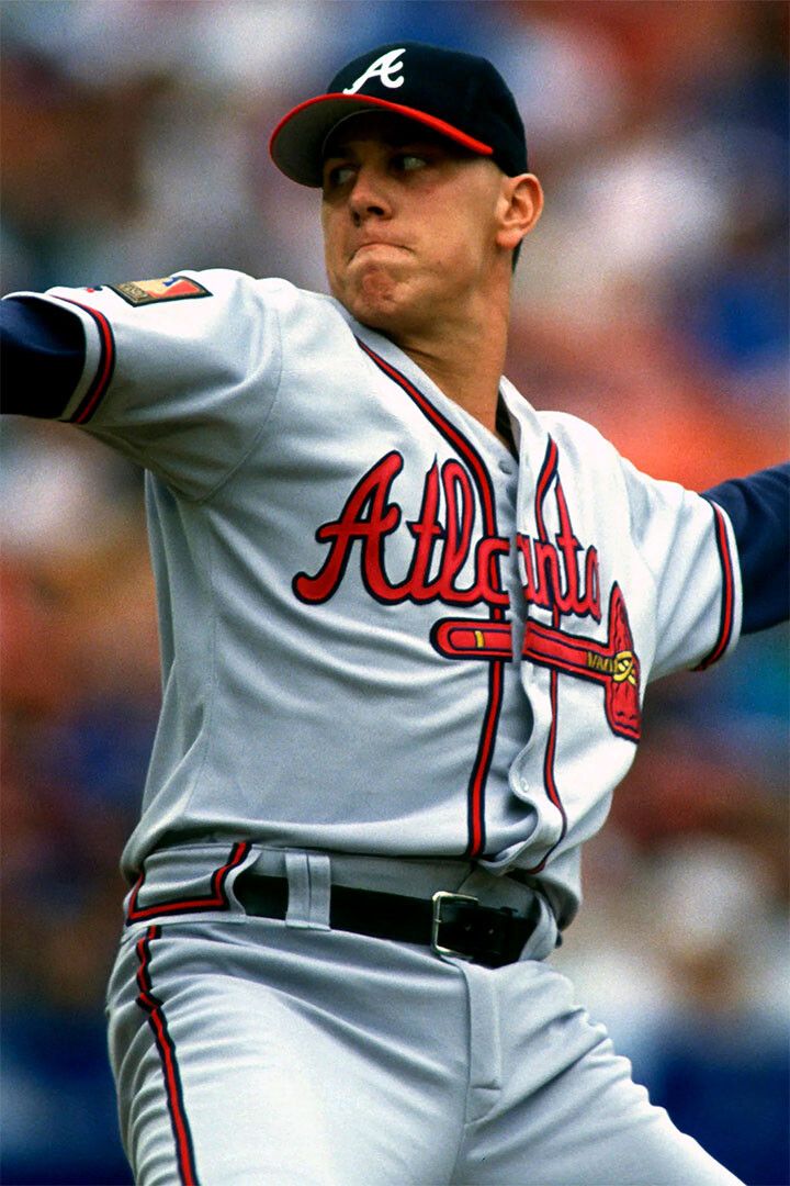 Baseball Steve Avery Atlanta Athlete Magnet