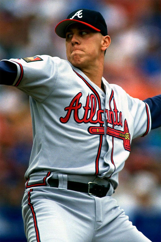 Baseball Steve Avery Atlanta Athlete Jigsaw Puzzle