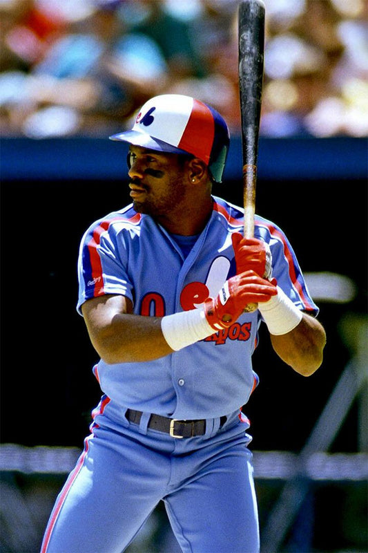 Baseball Tim Raines Chicago Print Wall Home Decor Jigsaw Puzzle