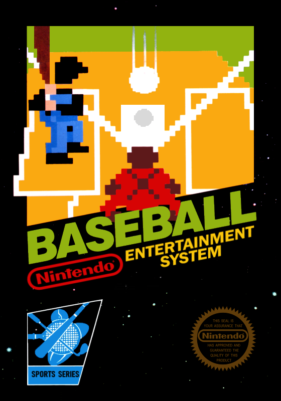 Baseball (Usa) Nes Print Poster