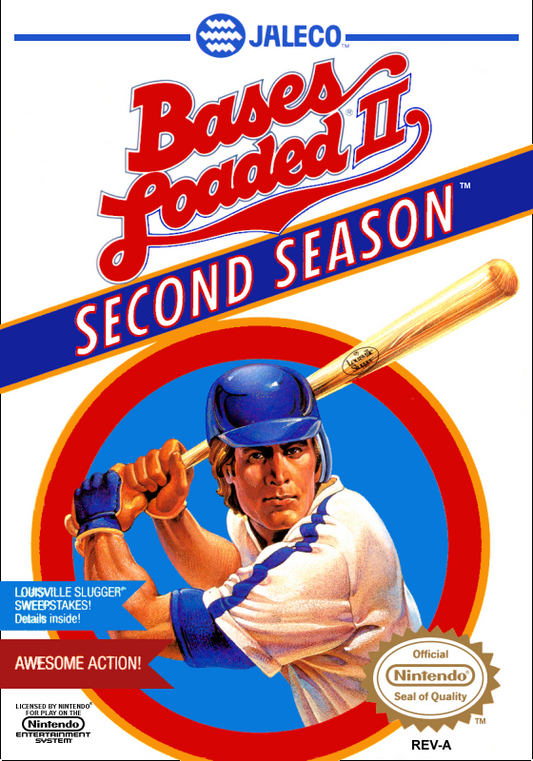 Bases Loaded 2 (Usa) (Bordered For Nes Classic Use) Nes Print Poster