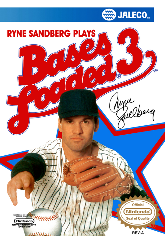 Bases Loaded 3 (Usa) Nes Print Poster