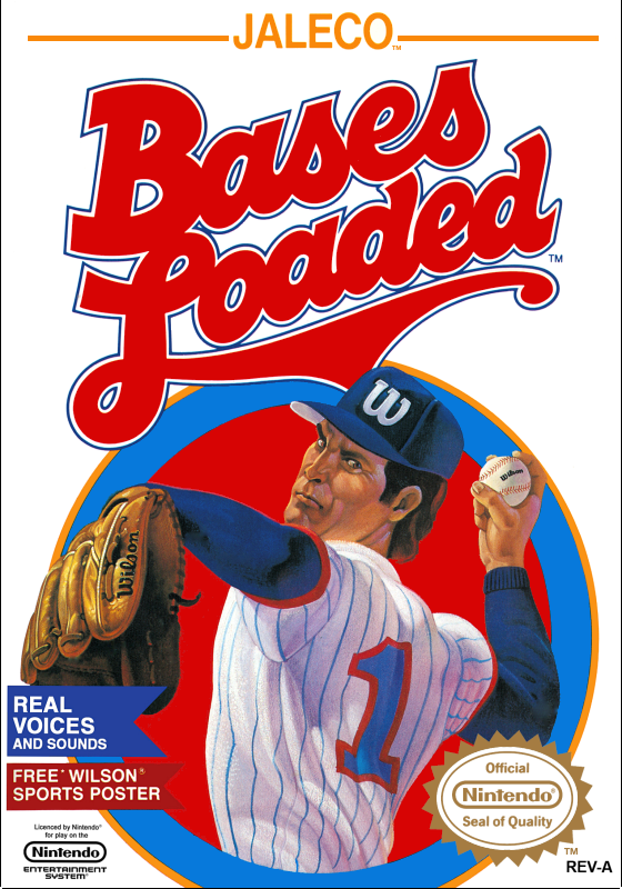 Bases Loaded (Usa) (Bordered For Nes Classic Use) Nes Print Poster