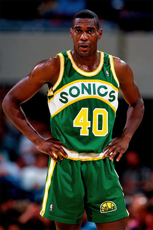 Basketball Shawn Kemp Seattle Jigsaw Puzzle