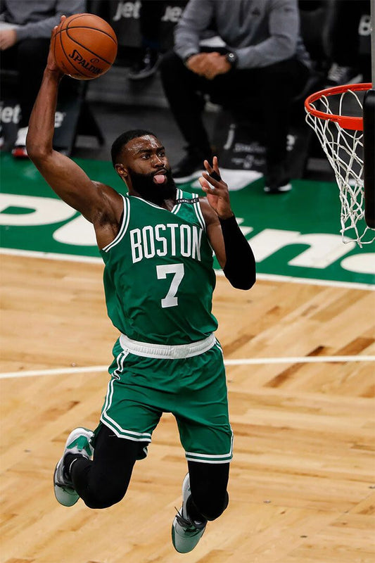 Basketballer Jaylen Brown Boston Celtics Green Jersey Team Jigsaw Puzzle