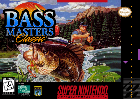 Bass Masters Classic (Usa) Snes Print Poster