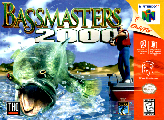 Bassmasters 2000 N64 Print Poster