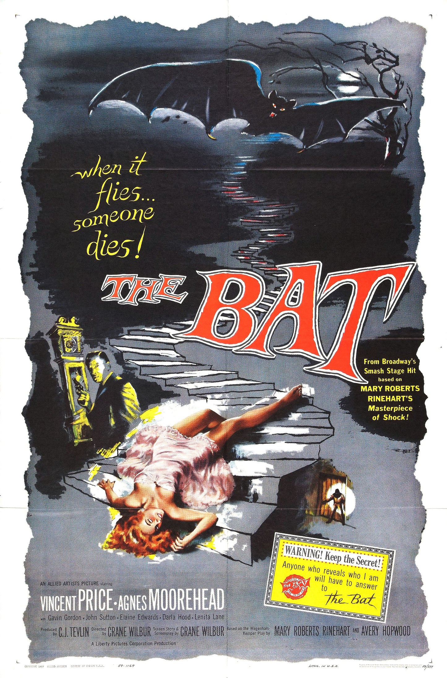 Bat 1959 01 Movie Keychain