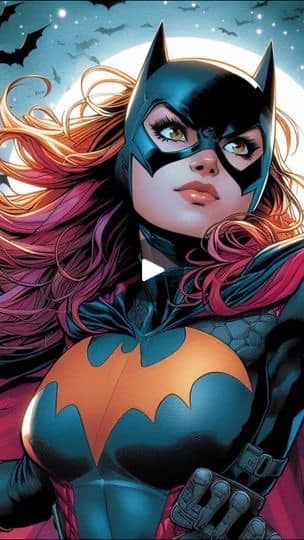 Batgirl Comic Art Print Poster