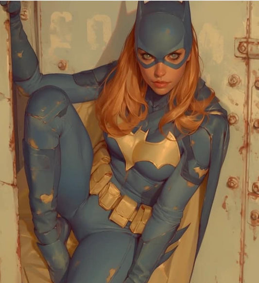 Batgirl Portrait Activepose Print Poster