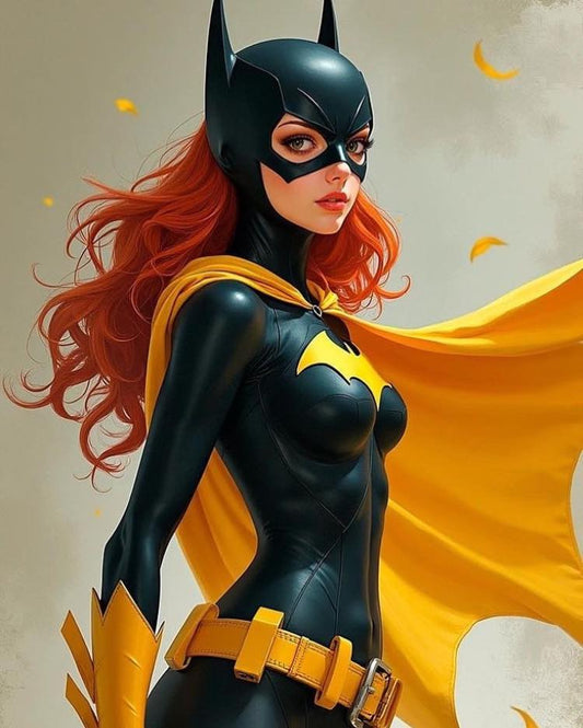 Batgirl Portrait Heroic (1) Print Poster