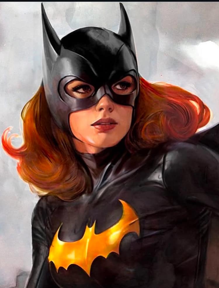 Batgirl Portrait Heroic (3) Print Poster