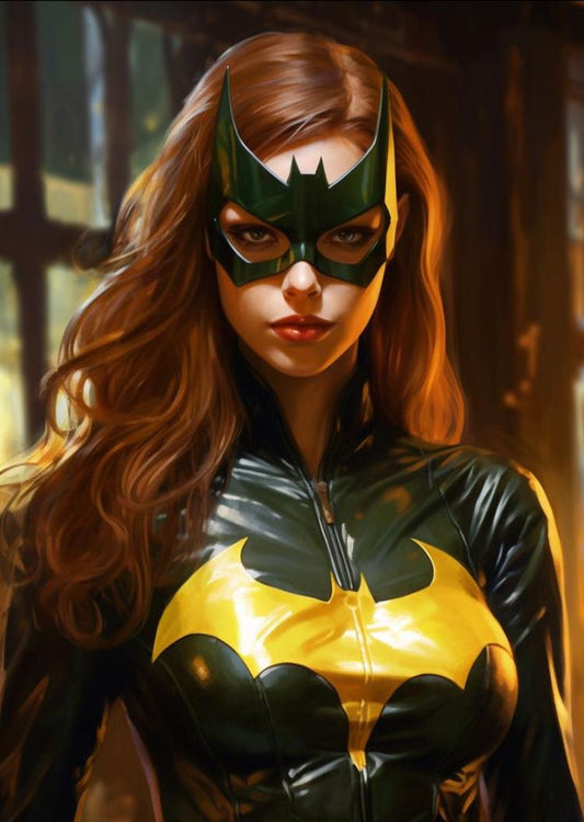 Batgirl Portrait (4) Print Poster