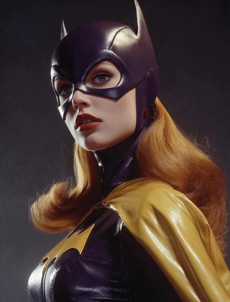 Batgirl Portrait (7) Print Poster