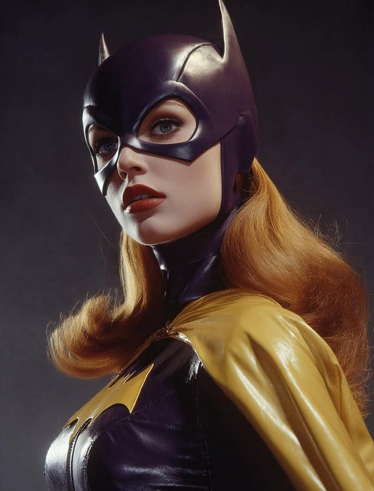 Batgirl Portrait (7) Print Poster