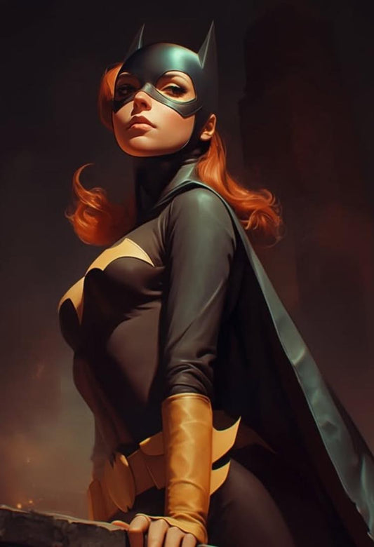 Batgirl Urban Heroism Print Poster