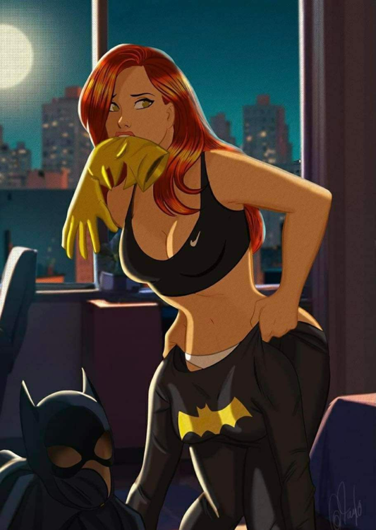 Batgirl Changing 903 Print Poster