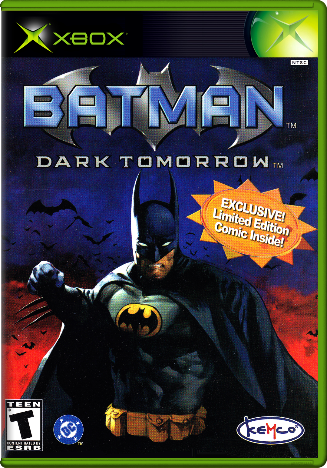 Batman Dark Tomorrow Xbox Print Poster