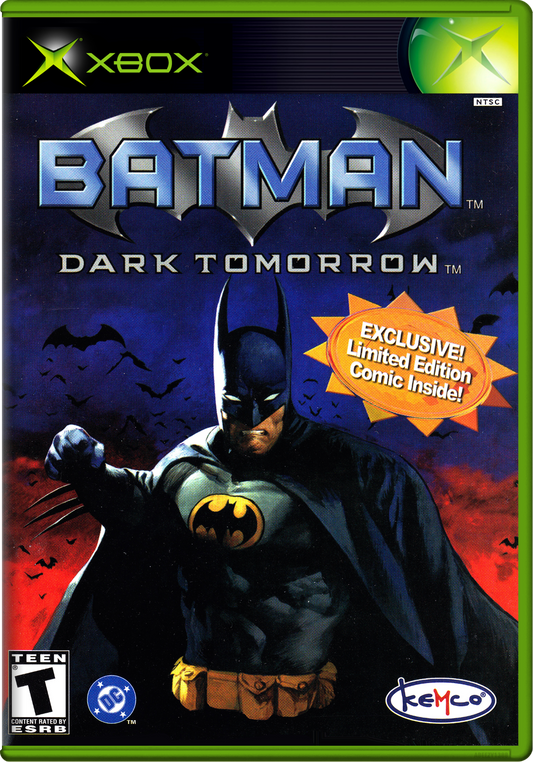Batman Dark Tomorrow Xbox Print Poster