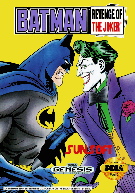 Batman Revenge Of The Joker (Usa) Genesis Keychain