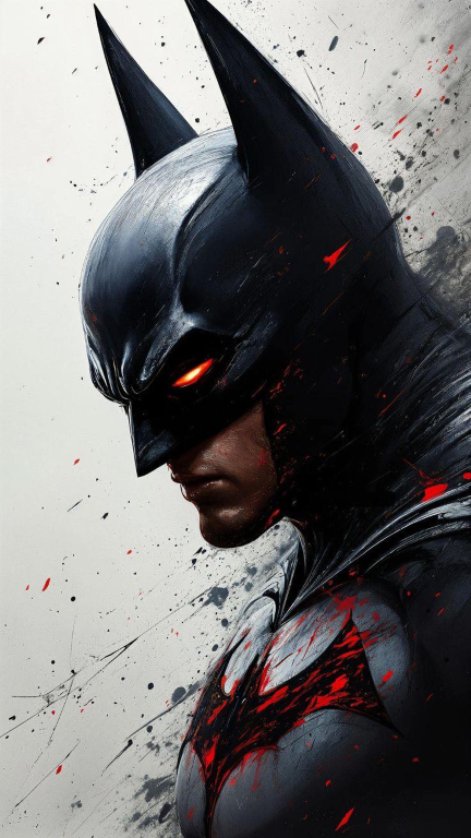 Batman 001 Print Poster