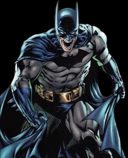 Batman Action Portrait Print Poster