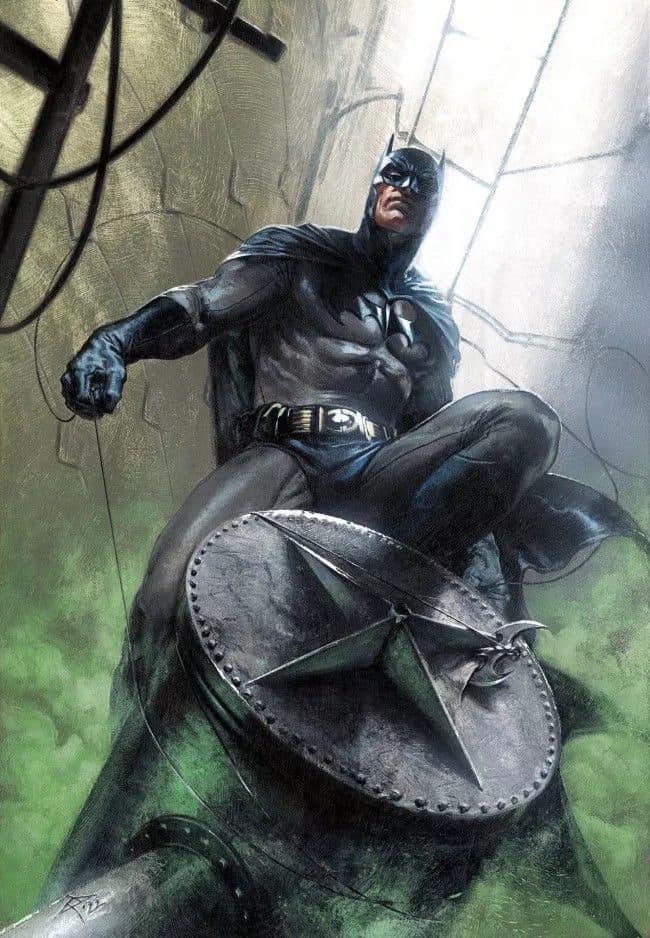 Batman Action Pose (1) Print Poster