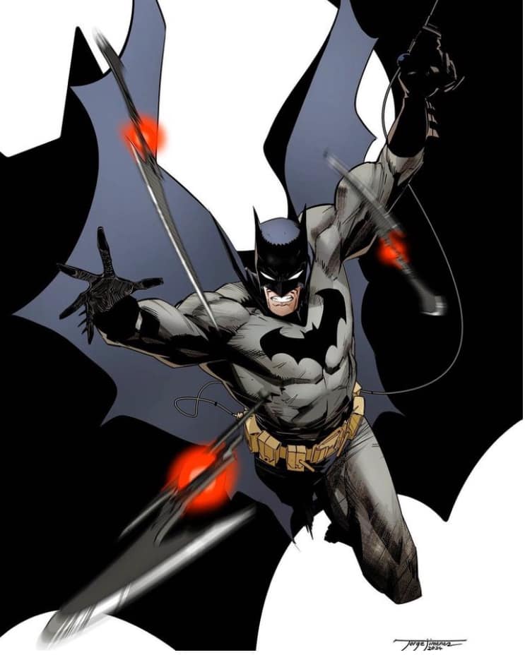 Batman Action Pose (7) Print Poster