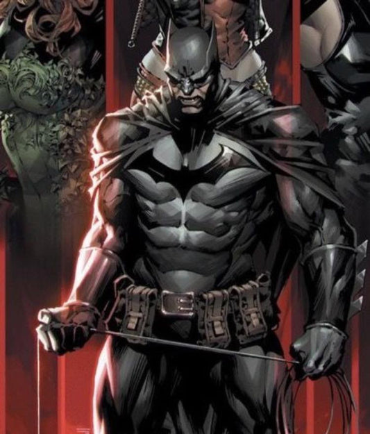 Batman And Villains Comic Art Print Poster