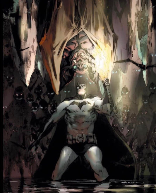 Batman Batcave Showdown Print Poster