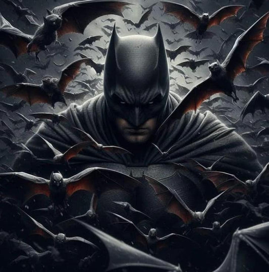 Batman Bats Theme Print Poster