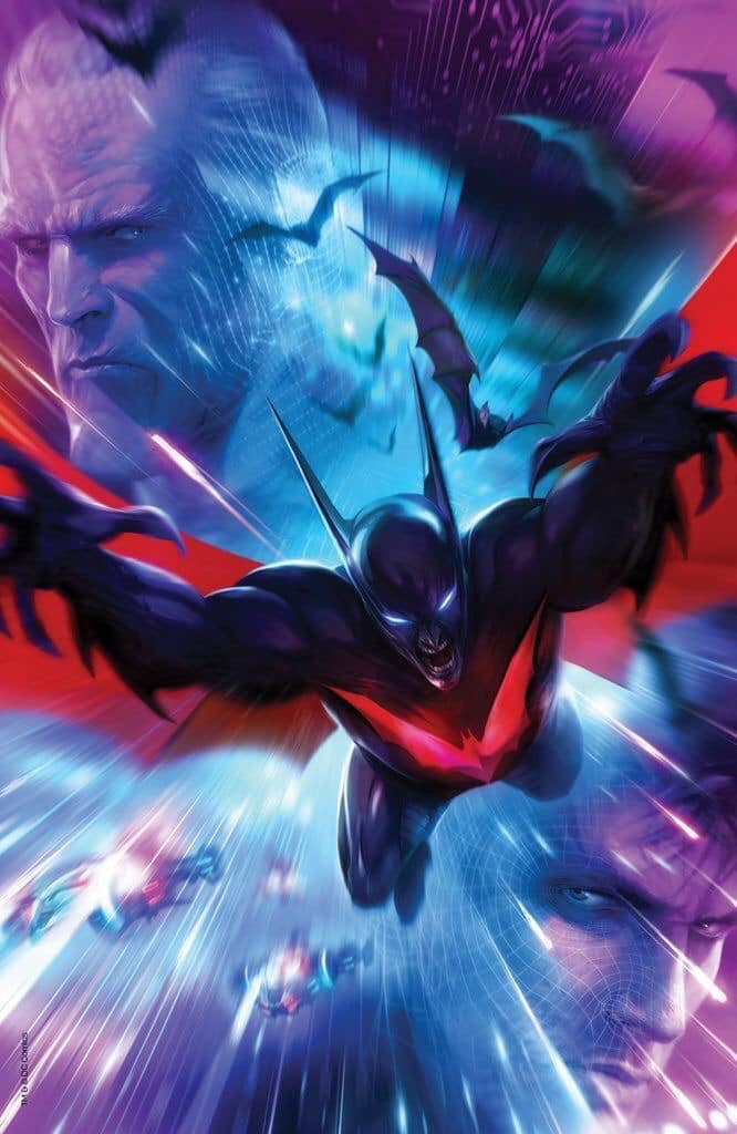 Batman Beyond Action Artwork Print Poster