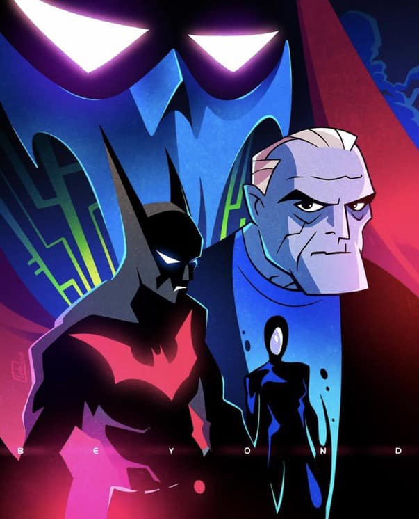 Batman Beyond Characters Print Poster