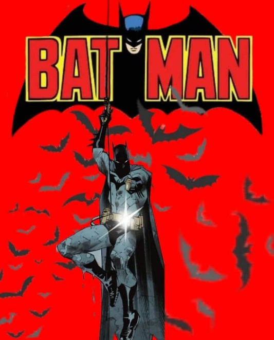 Batman Comic Art Print Poster