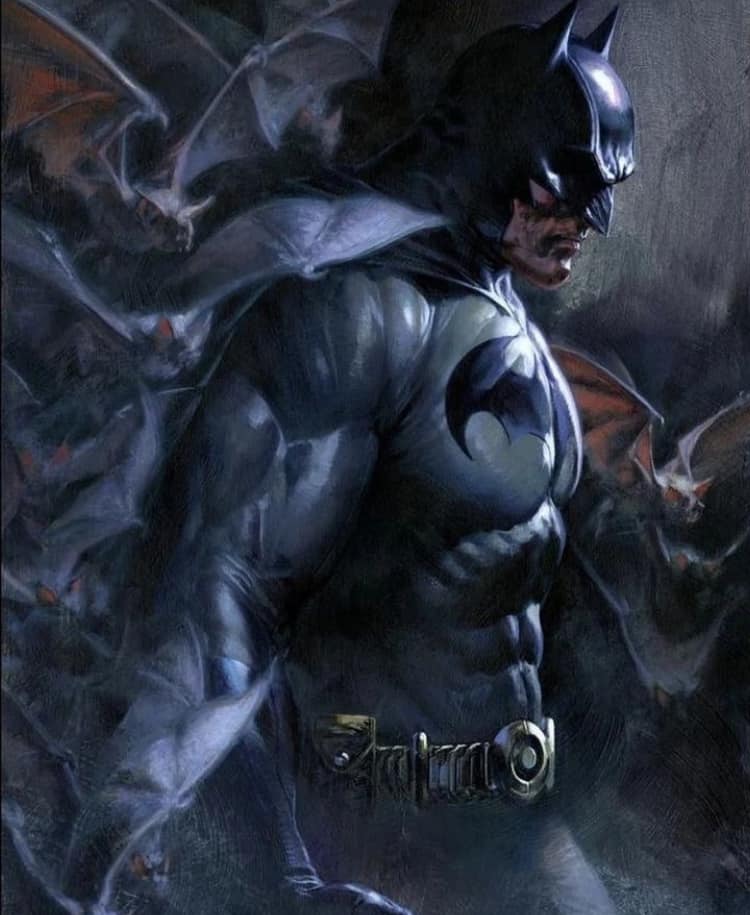 Batman Dark Bats Print Poster