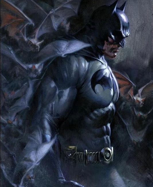 Batman Dark Bats Print Poster