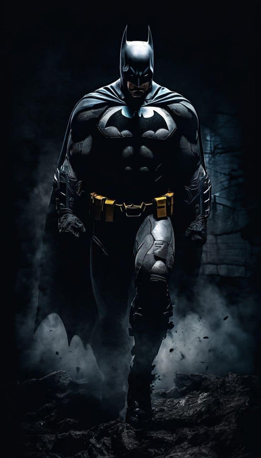 Batman Dark Knight Approaching Print Poster
