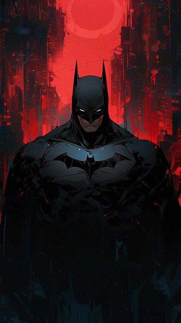 Batman Dramatic Portrait Print Poster