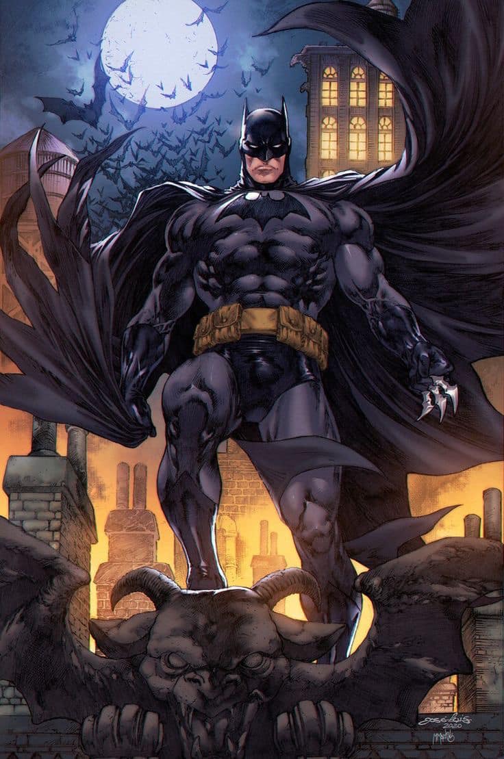 Batman Gotham Night Print Poster