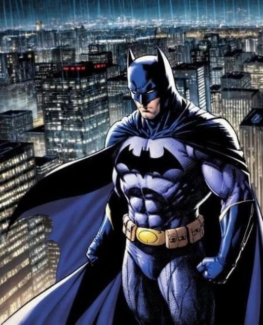 Batman Gotham Nightscape Print Poster