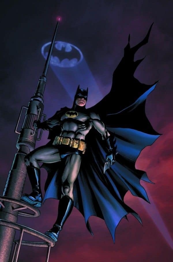 Batman Gotham Skyline Print Poster
